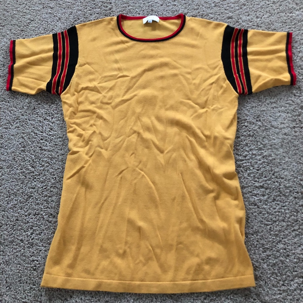 Unif football/baseball t shirt